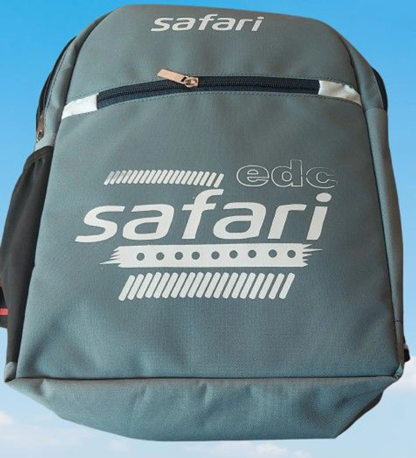 Safari School Bag  - Gray