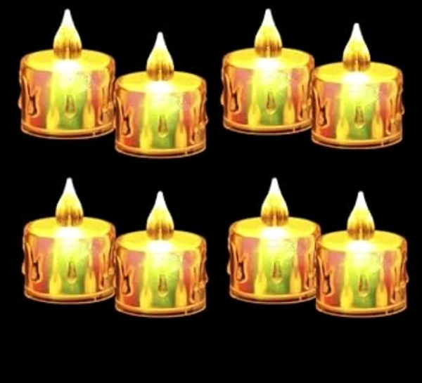 LED multicolour candle (KTC -3)(large) 