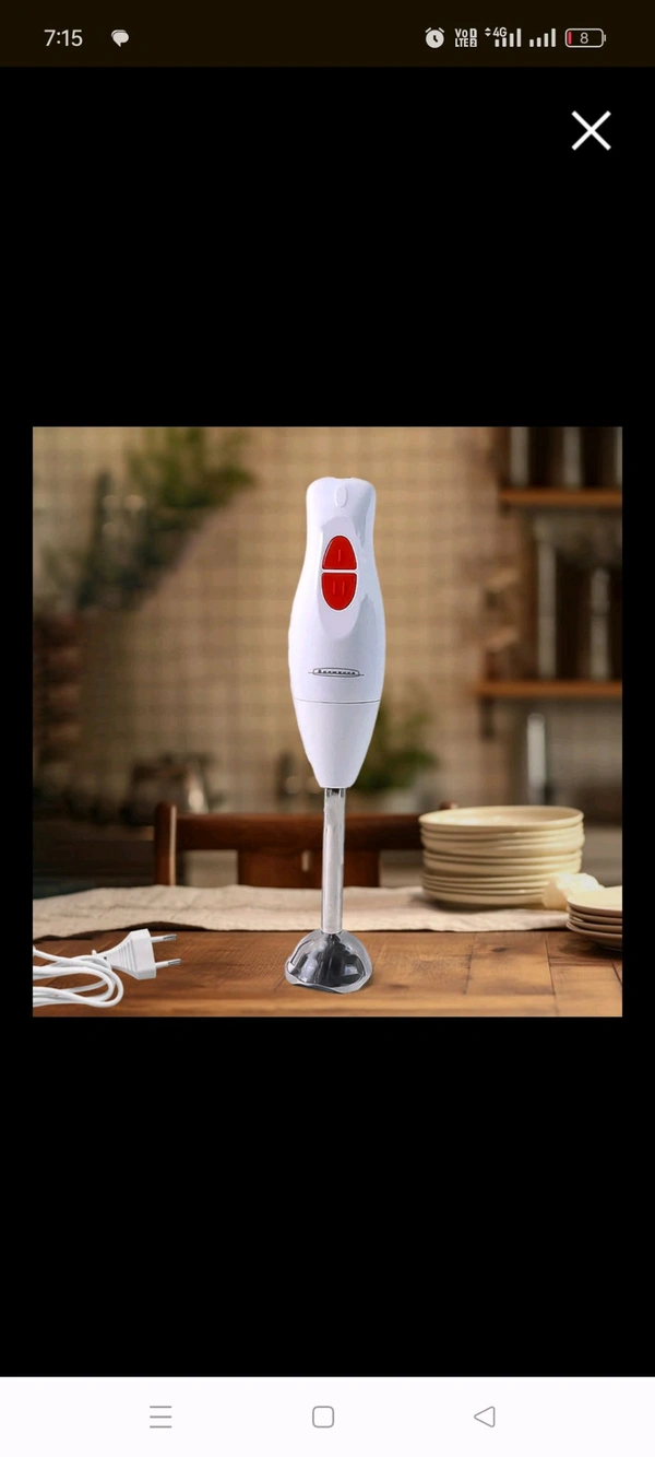 Electric Hand Blender Mixer 