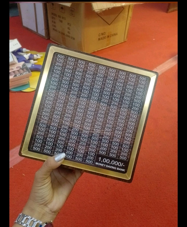 Nex Wooden  Money Bank Primium Quantity (Big Size)