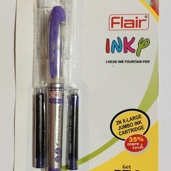 Flair Ink Pen- Rs.30 PayTM Cashback - blue