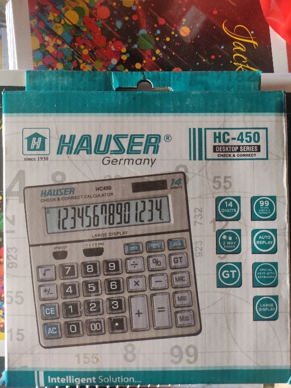 Hauser Germany Calculator HC-420 14digits