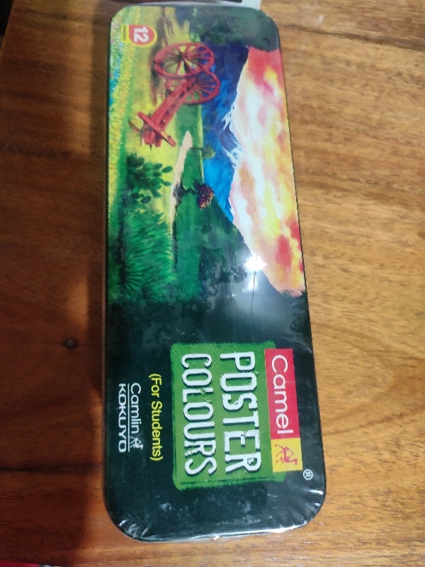 Camel Poster Colour-12 Shades - 12, 10ml X 12 bottles