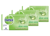 Dettol Soap Aloe Vera - 75g, green