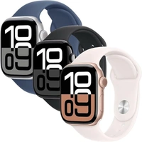 Series 10 Smartwatch with Logo Master copy ip68 waterproof with Dubble Strap (Gold, Series 10 Master copy with Milanese Loop)