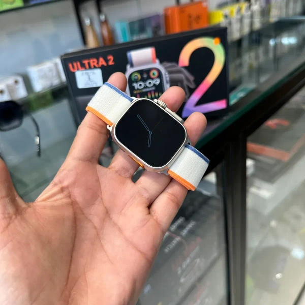 New Ultra Smart Watch 2 | Hand Gesture Technology | 49mm Emblematic Infinity Screen | Connects Seamlessly with Apple iPhone & Android Devices - 49mm, 1 Year