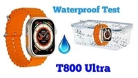 T800 Ultra Smart Watch with Beautiful Strap, Bluetooth Calling Smart Watch, 1.99" Touch Display with Fitness & Outdoor, Health & Medical Tracker, 8 Unique UI Interactions (Orange)