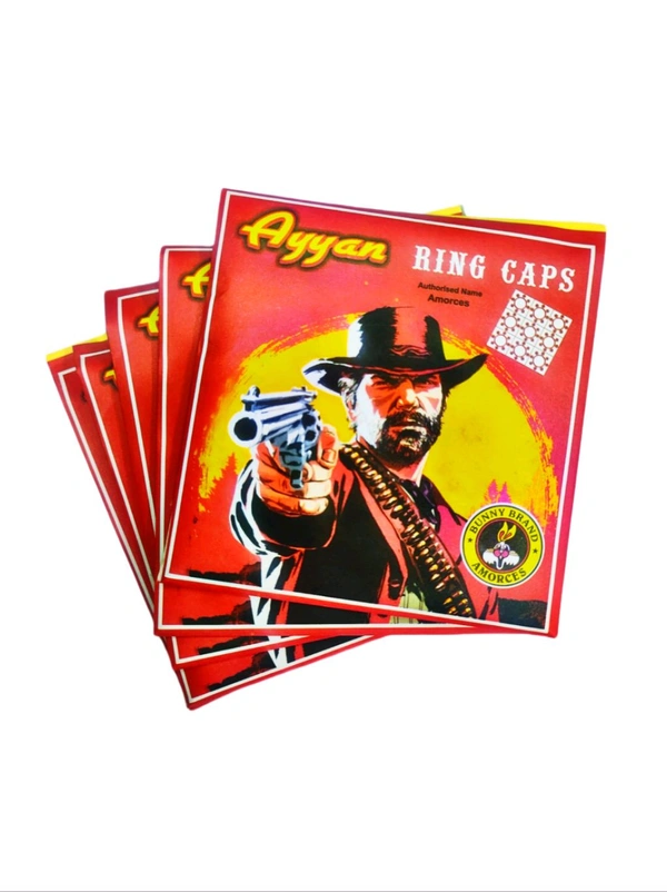 Ayyan fireworks Ayyan Ring Caps - Guardsman Red