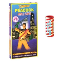Standard Fireworks Peacock Roll Caps - Royal Blue