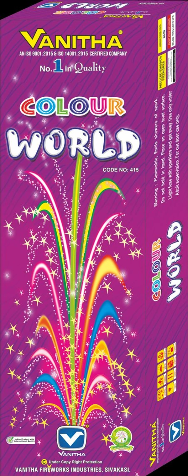 Vanitha Fireworks Colour World - Pink Flamingo