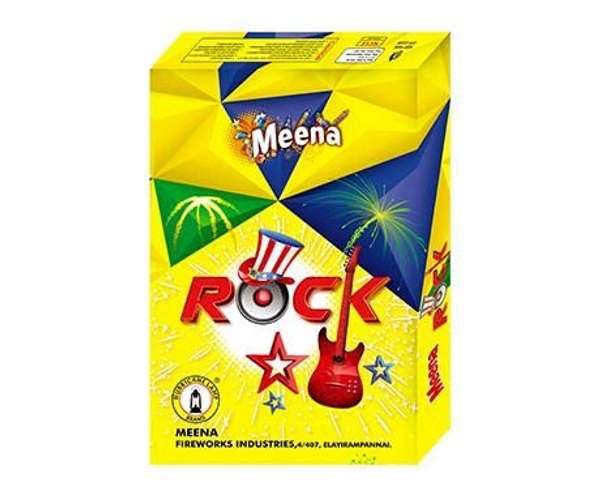 Meena Fireworks Industries Rock - 22 Items  - Red