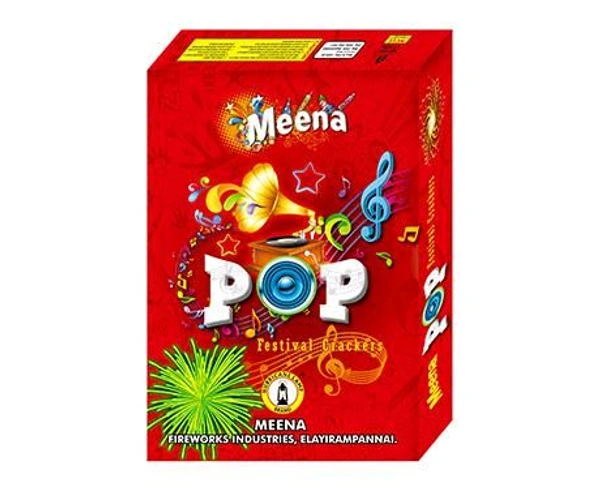 Meena Fireworks Industries Pop - 27 Items - Guardsman Red