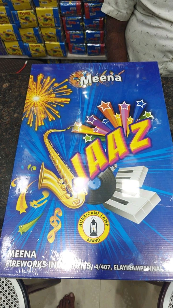 Meena Fireworks Industries Jazz - 32 Items - Blue