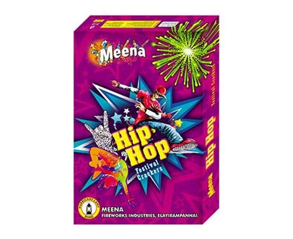 Meena Fireworks Industries Hip Hop - 37 Items - Purple