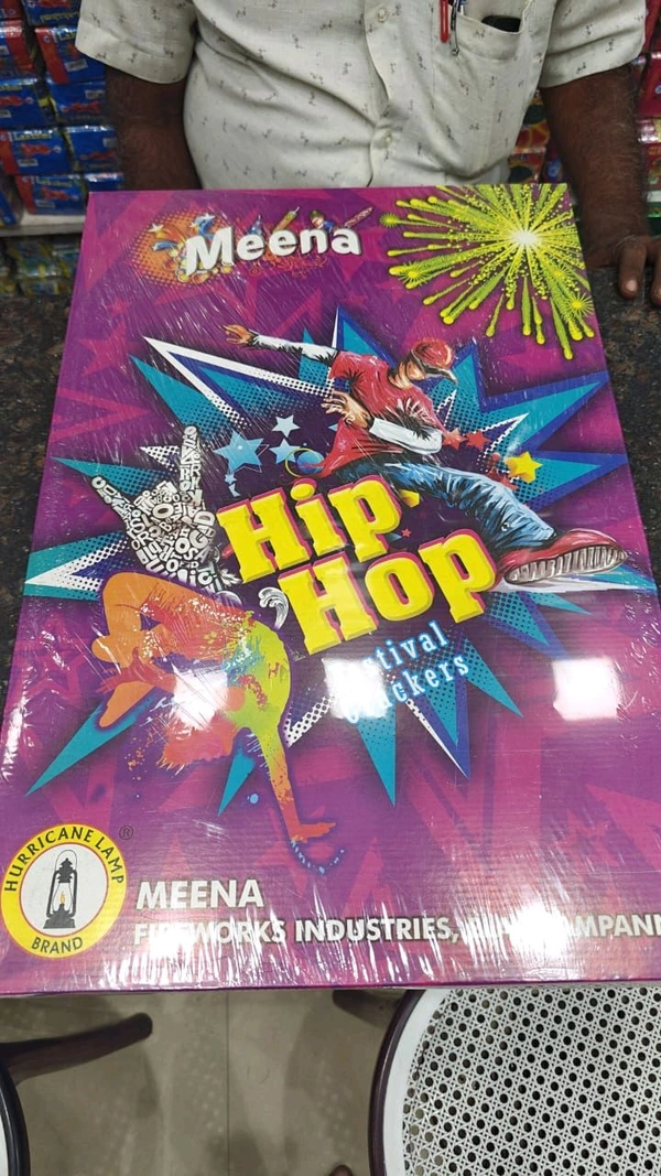 Meena Fireworks Industries Hip Hop - 37 Items - Purple