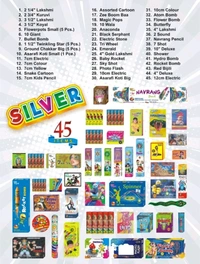Sai Krishna Crackers  Silver - 45 Items - Gold