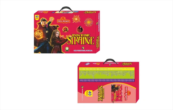 Irattai Singam Giftboxes  Doctor Strange - 40 Items - Red