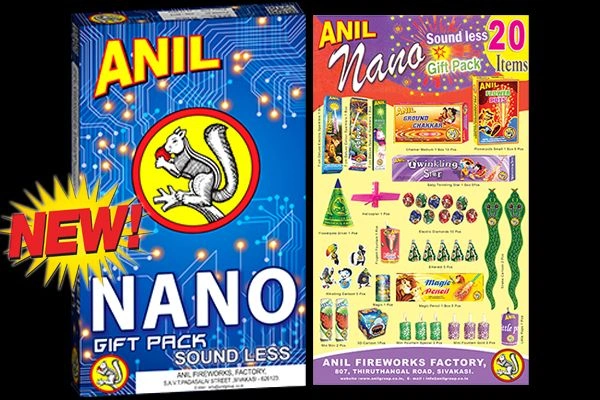 Anil Fireworks Nano Pack - Soundless 20 Items