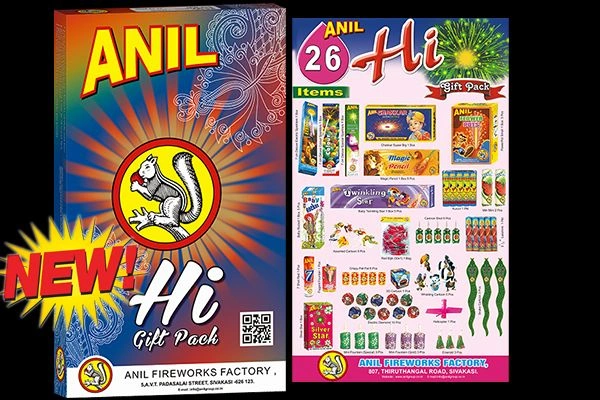 Anil Fireworks Hi 26 Items