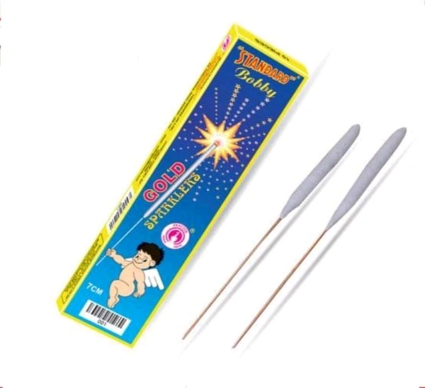 Standard Fireworks Bobby Gold Sparkles - 7 CM