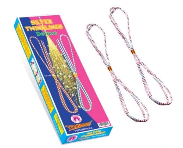 Standard Fireworks Silver Twinklings Deluxe - 120 CM