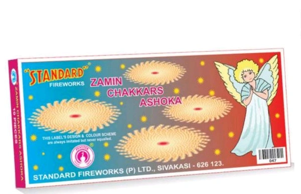 Standard Fireworks Zamin Chakkars Asoka