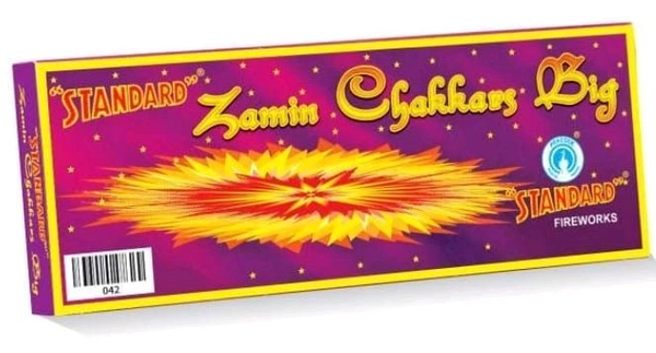 Standard Fireworks Zamin Chakkars Big (10 Pcs)