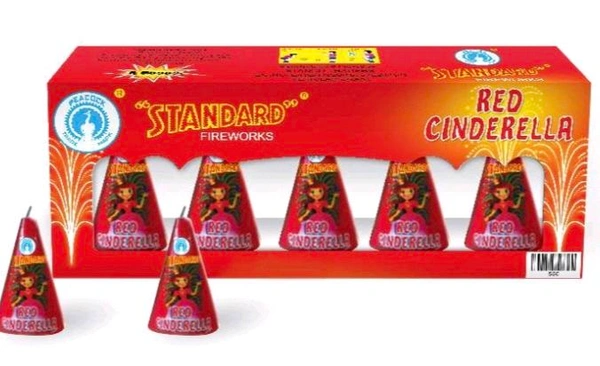 Standard Fireworks Red Cindrella