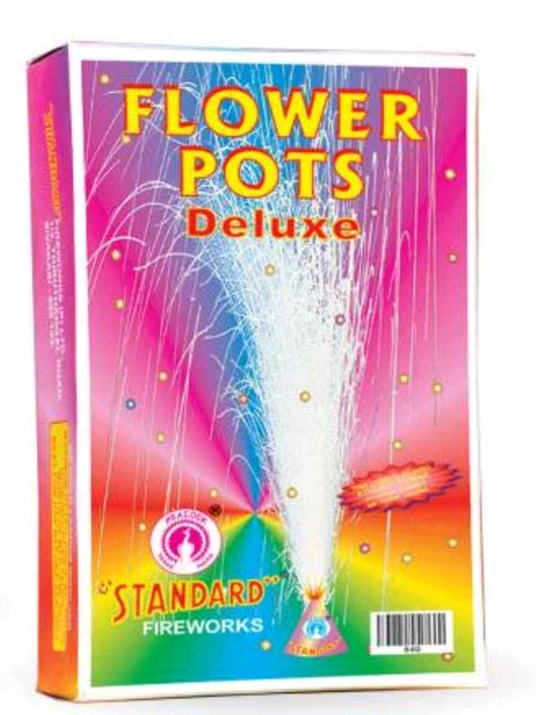 Standard Fireworks Flower Pots Deluxe