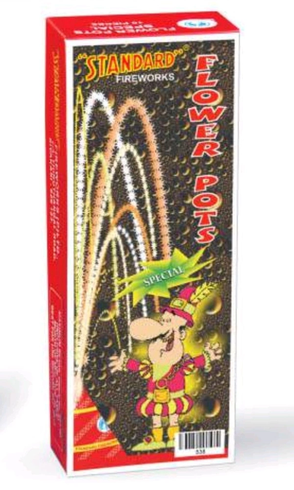 Standard Fireworks Flower Pots Special