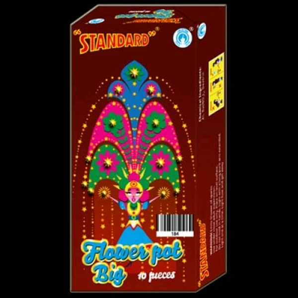 Standard Fireworks Flower Pots Big