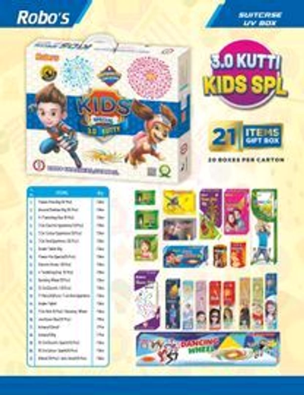 Robo Crackers Kids Special 3.0 Kutti (21 Items)
