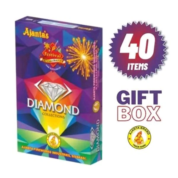 Ajantha Fireworks Giftboxes Diamond - 40 Items