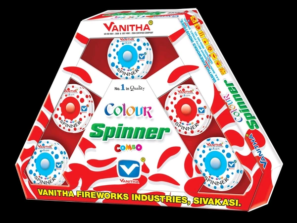 Vanitha Fireworks Colour Spinner Combo
