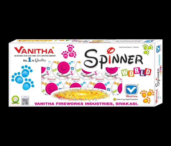 Vanitha Fireworks Spinner World