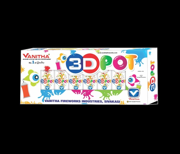 Vanitha Fireworks 3D Pot
