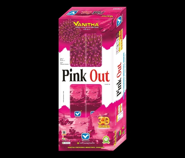 Vanitha Fireworks Pink Out