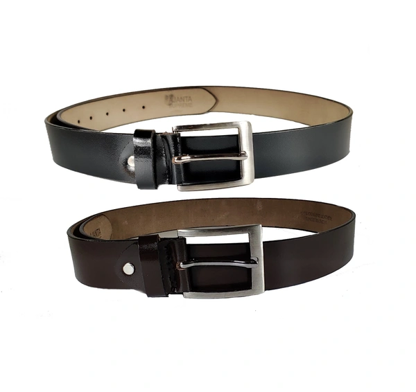 "MEN'S LEATHER BROWN COLOR KANTA BUCKLE BELT  SIZE-(LENGTH-OVER SIZE,WIDTH-35MM" - SIZE-(LENGTH-OVER SIZE,WIDTH-35MM, 6