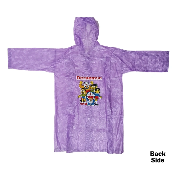 KIDS RAINCOAT WITH ASSORTED COLORS SIZE-27,30,33,36,39,42 - FREE, 6
