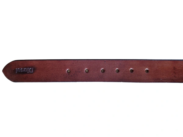 40 MM BRANDED MENS GENUNINE LEATHER TAN COLOR BELT SIZE--42-52(6 SIZE) - MIX, 06
