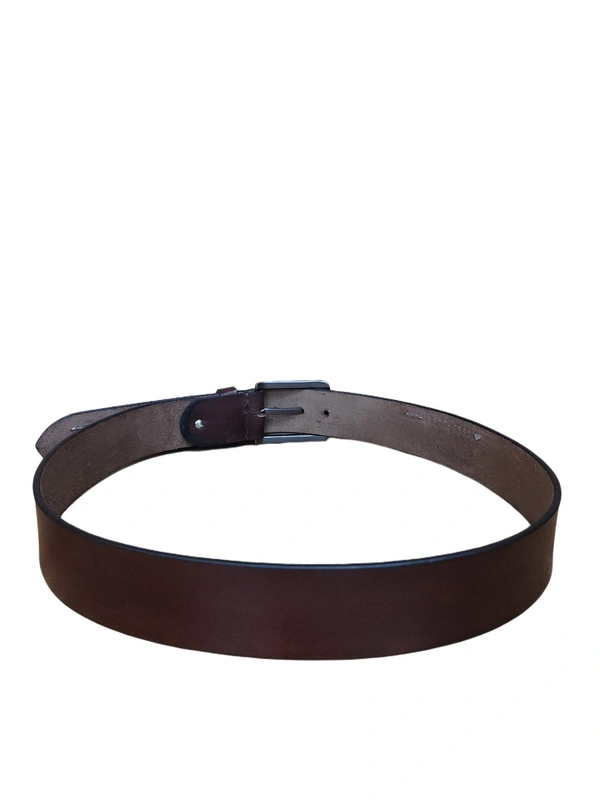 40 MM BRANDED MENS GENUNINE LEATHER BROWN COLOR BELT SIZE--42-52(6 SIZE) - MIX, 06