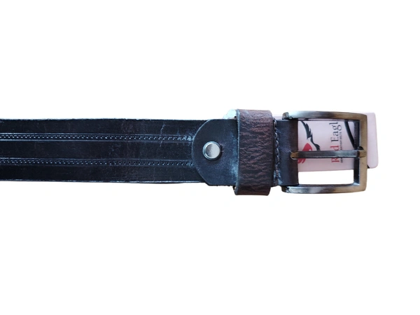 35 MM P2C DESIGN MEN GENUINE LEATHER BROWN COLOR BELT SIZE-42-52(6 SIZE) - FREE SIZE, 6