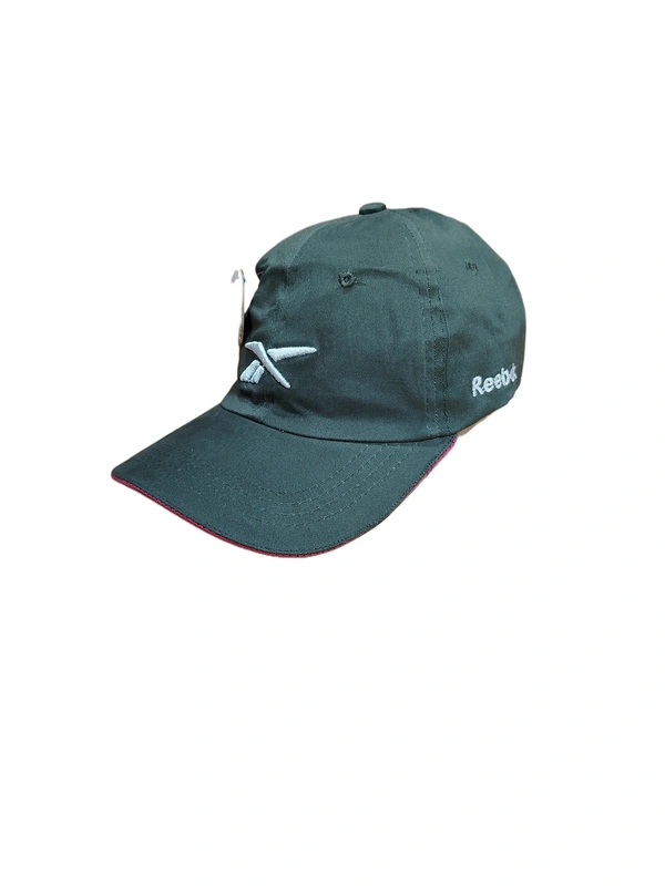 MEN'S EMBROIDERED COTTON MATERIAL MULTI COLOR STYLISH CAP CLOSURE TYPE -METAL BUCKLE  - FREE SIZE, 6