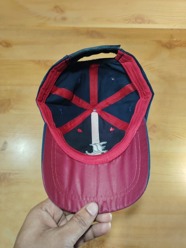 KIDS EMBROIDERED COTTON MATERIAL MULTI COLOR MULTI DESIGN CAP CLOSURE TYPE VELCRO  - FREE SIZE, 6