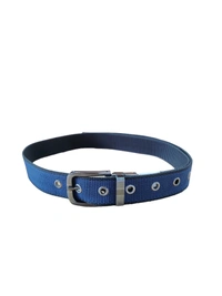 MENS NYLON MULTI COLOR REVERSIBILE PIN HOLE HEAVY BUCKLE BELT  - FREE, 12