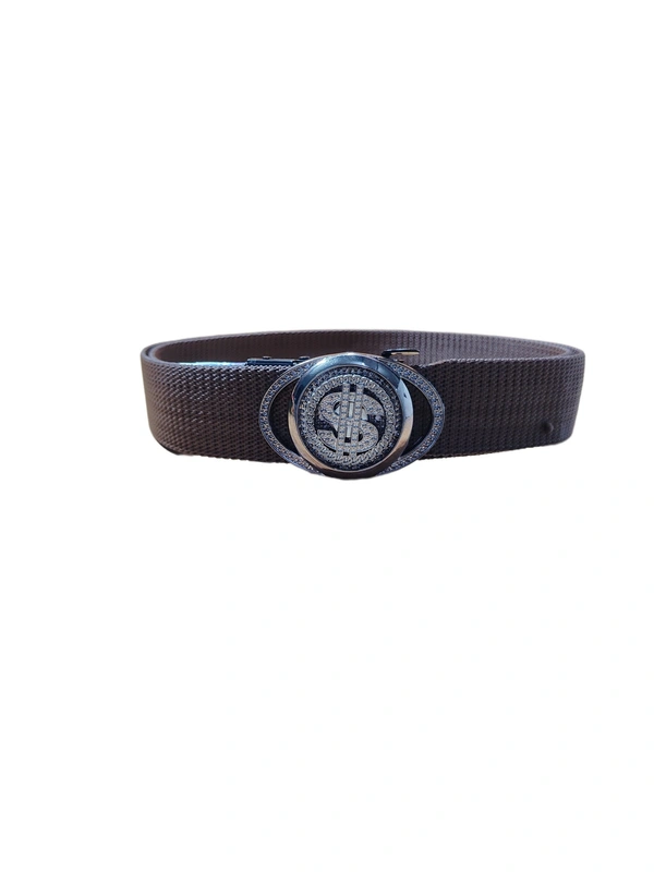 MEN'S  CHINA IMPORTED NYLON MULTI COLOR WITH MIX DESIGN  SPINNER AUTO  BUCKLE BELT  - FREE, 12