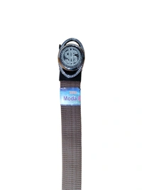 MEN'S  CHINA IMPORTED NYLON MULTI COLOR WITH MIX DESIGN  SPINNER AUTO  BUCKLE BELT  - FREE, 12