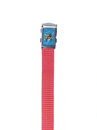 KIDS INDIAN NYLON MULTI COLOR MIX DESIGN ARMY BUCKLE BELT  - SMALL, 12