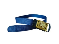 KIDS INDIAN NYLON MULTI COLOR SPINNER ARMY BUCKLE BELT  - SMALL, 12