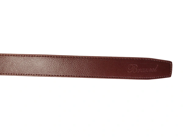 MENS PU LEATHER  WITH BLACK MIX DESIGN ARMY BUCKLE BELT  - FREE, 6